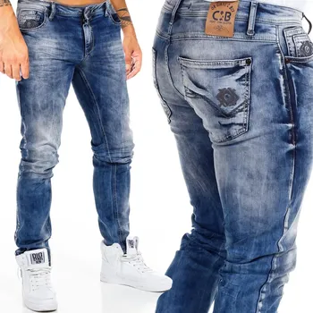 Cipo baxx CD319 pánské džíny rovného střihu velikost 38/34