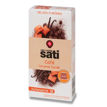 Sati Arabica Caramel Vanillé - kapsle do kávovaru - 10 kapslí
