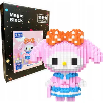 ostatní stavebnice Stavebnice Kuromi s anime Stavebnice 859 dílů