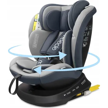 Autosedačka Autosedačka Reecle Swivel i-Size 0-36 kg 40-150 cm ISOFIX černá