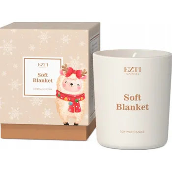 Svíčka EZTI CANDLES Sójová svíčka, Soft Blanket 160 g