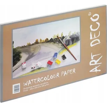 Blok Blok na akvarel A2 Art Deco