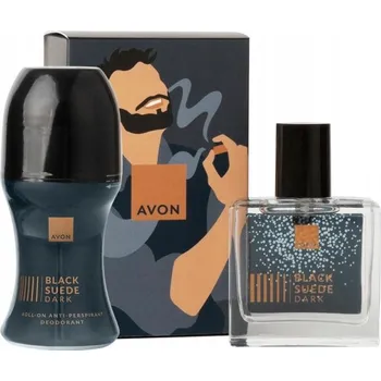 Kosmetická sada Avon Dárková sada v krabičce Black Suede Dark - NOVINKA