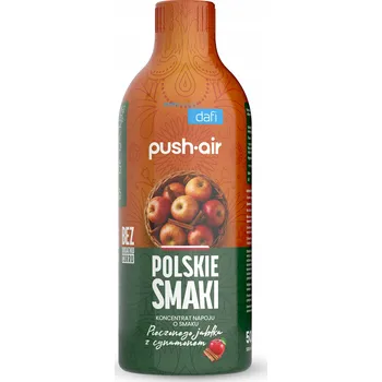 Sirup PushAir Koncentrát do Vody Pečené Jablko Skořice Sirup Dafi 500 ml
