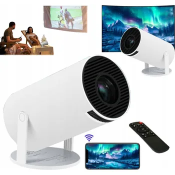 Projektor Mini přenosný LCD projektor Bedee, bílý