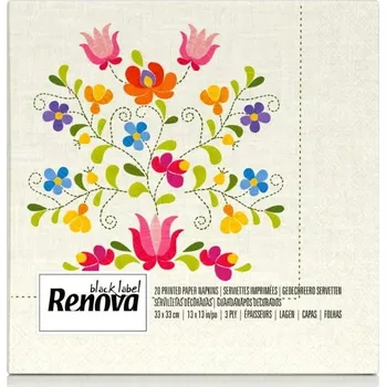 Papírový ubrousek Papírový ubrousek čtvercový 33 cm x 33 cm