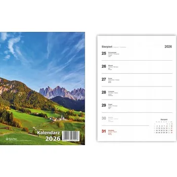 Kalendář Stolní kalendář 2026 Panta Plast – Krajina