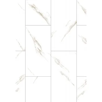 Obklad Mexen River White vzorek vinylových panelů SPC 6,5 mm, podklad IXPE 1,5 mm, 4 V-drážka, Jazz White - F1150-S Vinylové panely