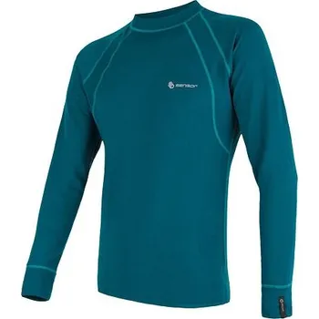 cyklistický dres Triko dlouhé pánské SENSOR DOUBLE FACE safír L