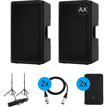 RCF ART 915-A/AX Set reproboxů se stativy, kabely a obaly