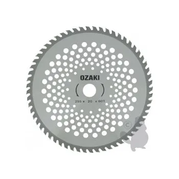 Nůž křovinořezu 60 zubý 255/25,4 tvrdokov