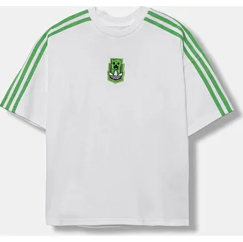 Dětské bavlněné tričko adidas Originals MINECRAFT KD9830 bílá 00X, vel. 164