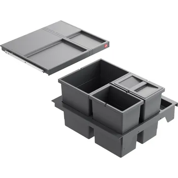 Odpadkový koš Hailo AS Separato K 500 1x 18 l + 2x 8 l