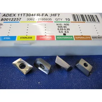 Příslušenství k frézce ADEX 11T304FR-FA,HF7