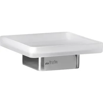 Mýdlenka INDA LEA 1800 mýdlenka, sklo, chrom