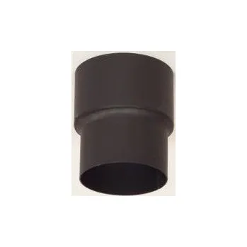 Kouřovod Přechodka kouřovodu 150/180mm, 1,5mm, ocel, černá