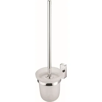 WC štětka INDA STORM WC štětka, nástěnná, sklo, chrom