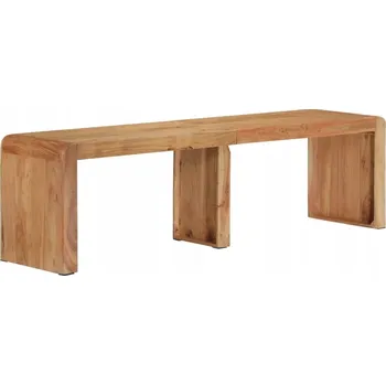 Akátová dřevěná lavice 160 x 38 x 45 cm, přírodní provedení