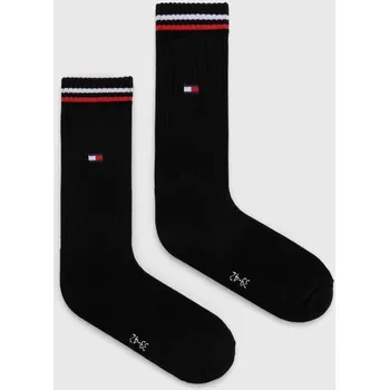 Pánské ponožky Ponožky Tommy Jeans 2-pack 701228176.NOS černá 99A, vel. 35/38