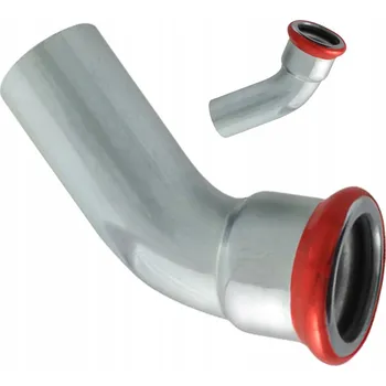 Vrták KOLENO 45° FI22 JEDNOHRDLOVÉ OCEL UHLÍKOVÁ LISOVANÁ