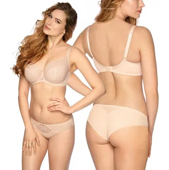 Dámské spodní prádlo PODPRSENKA Gaia 874M Samira MĚKKÁ béžová 105F