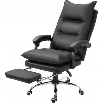 Židle PAKO umělá kůže černá 1 ks