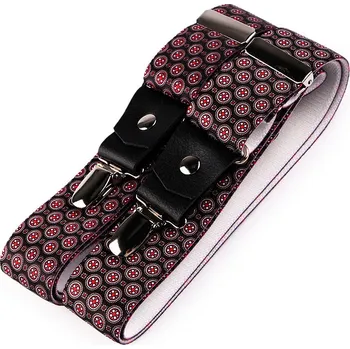 Kšandy Šle s dvojitým zapínáním šíře 3,5 cm délka 120 cm, velké, 4 černá