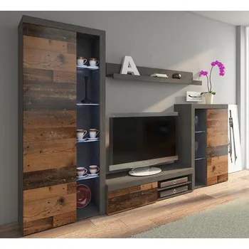 Obývací stěna Falco Obývací stěna, sestava RIZO matera/old style