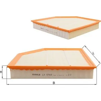 Vzduchový filtr Vzduchový filtr MAHLE LX 5783