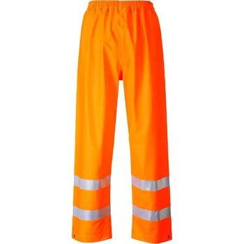 Pánské kalhoty PORTWEST Kalhoty Sealtex Flame Hi-Vis FR43 do pasu, reflexní POR-FR43ORRM M Oranžová