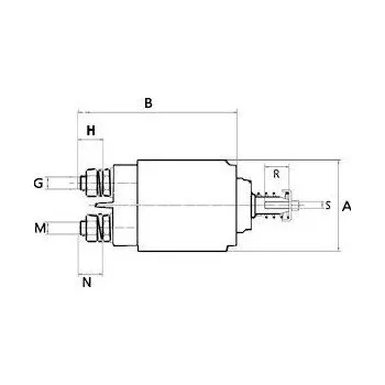 Elektromagnetický spínač, startér HC-Cargo F 032 237 753