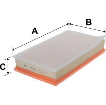 Filtr do auta Vzduchový filtr VALEO 585595