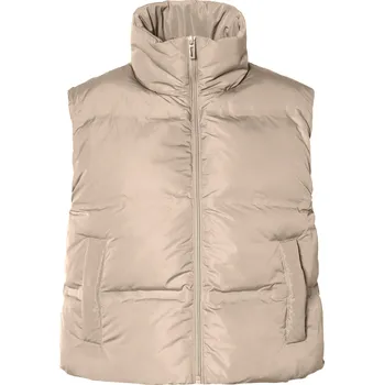 Dámská vesta esmara® Dámská prošívaná vesta (béžová, M(40/42))