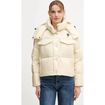 Péřová bunda Blauer LAVAL BLDC03169 béžová 01B, vel. S