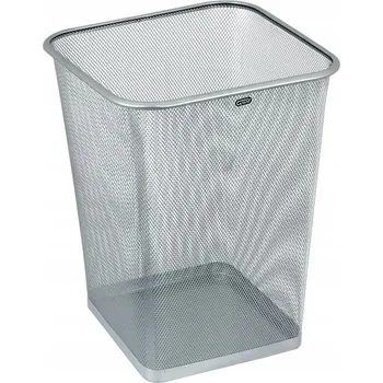 Odpadkový koš Odpadkový koš kovový Grand 18 l stříbrný