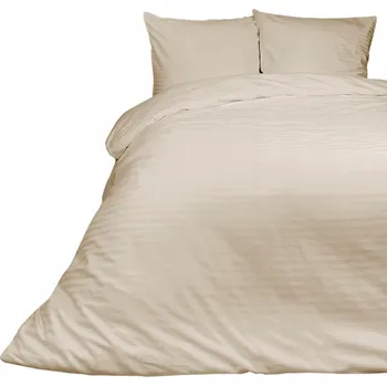 Povlečení Povlečení LUX Cizgili 140x200 Capuccino