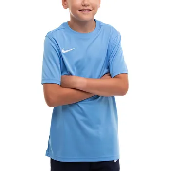 Nike dětské tričko modré polyester velikost 158