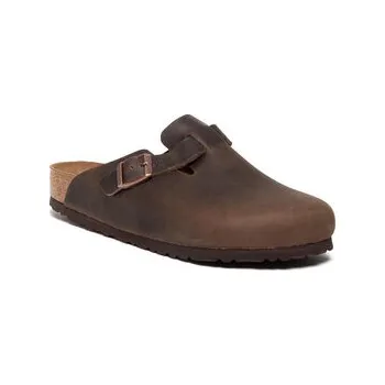 Pánská móda Nazouváky Birkenstock Boston Bs 860131 Hnědá 44
