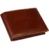 Peněženka Rovicky Pánská luxusní peněženka 12,5 x 10,5 x 2,5 cm hnědá