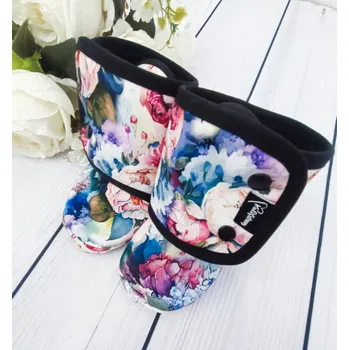 Capáčky Kulišárny Softshellové capáčky barefoot s microfleece PEONY VELIKOST: 3 délka stélky: 13cm