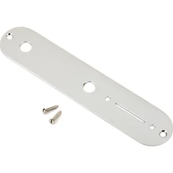 Fender Vintage Telecaster Control Plate, 2-Hole, Chrome + prodloužená záruka 3 roky