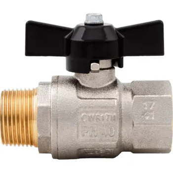 Kompresor INAIRCOM Kulový kohout motýlek G 1/2" a x G 1/2" i