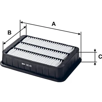 Filtr do auta Vzduchový filtr VALEO 585161