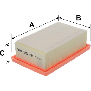 Vzduchový filtr Vzduchový filtr VALEO 585454