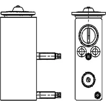 Ventil klimatizace Expanzní ventil, klimatizace MAHLE AVE 70 000P