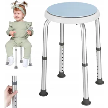 Koupelnové sedátko SPRCHOVÁ STOLIČKA DO VANY, KOLO, OTOČNÁ 360°