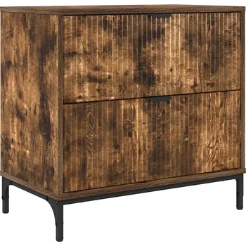 Noční stolek Noční stolek se zásuvkou, uzený dub, 63,5 x 36 x 61 cm