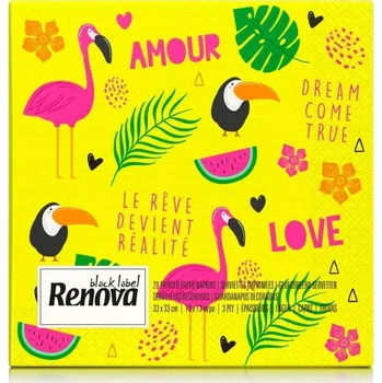 Papírový ubrousek Papírový ubrousek čtvercový 33 cm x 33 cm