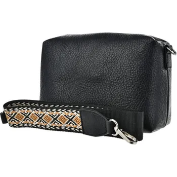 Kabelka Malá kabelka S ozdobným páskem Big Star OO574091 Černá univerzální