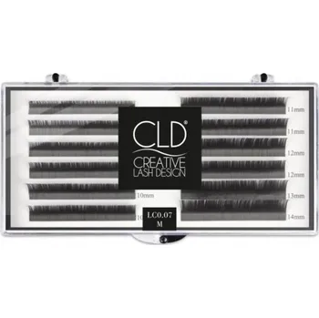 Umělé řasy Hedvábné řasy CLD Silk Lashes Mix LC 0.07 mm